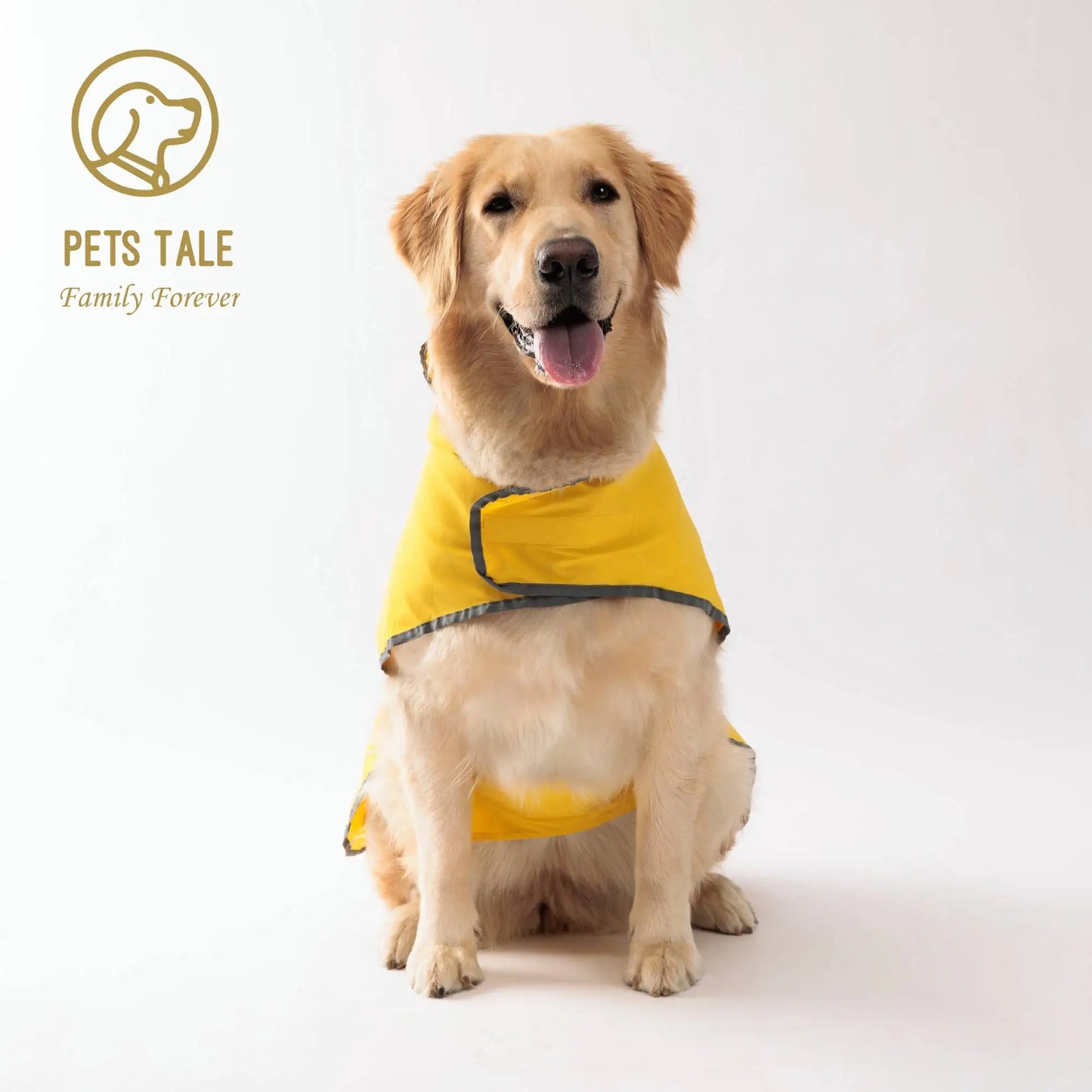- Bright & Waterproof – Two-Way Wear Dog Raincoat for All-Weather Protection!