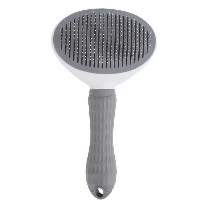 - Tangle-Free Magic! Quick-Clean Pet Hair Remover Brush for Dogs & Cats!