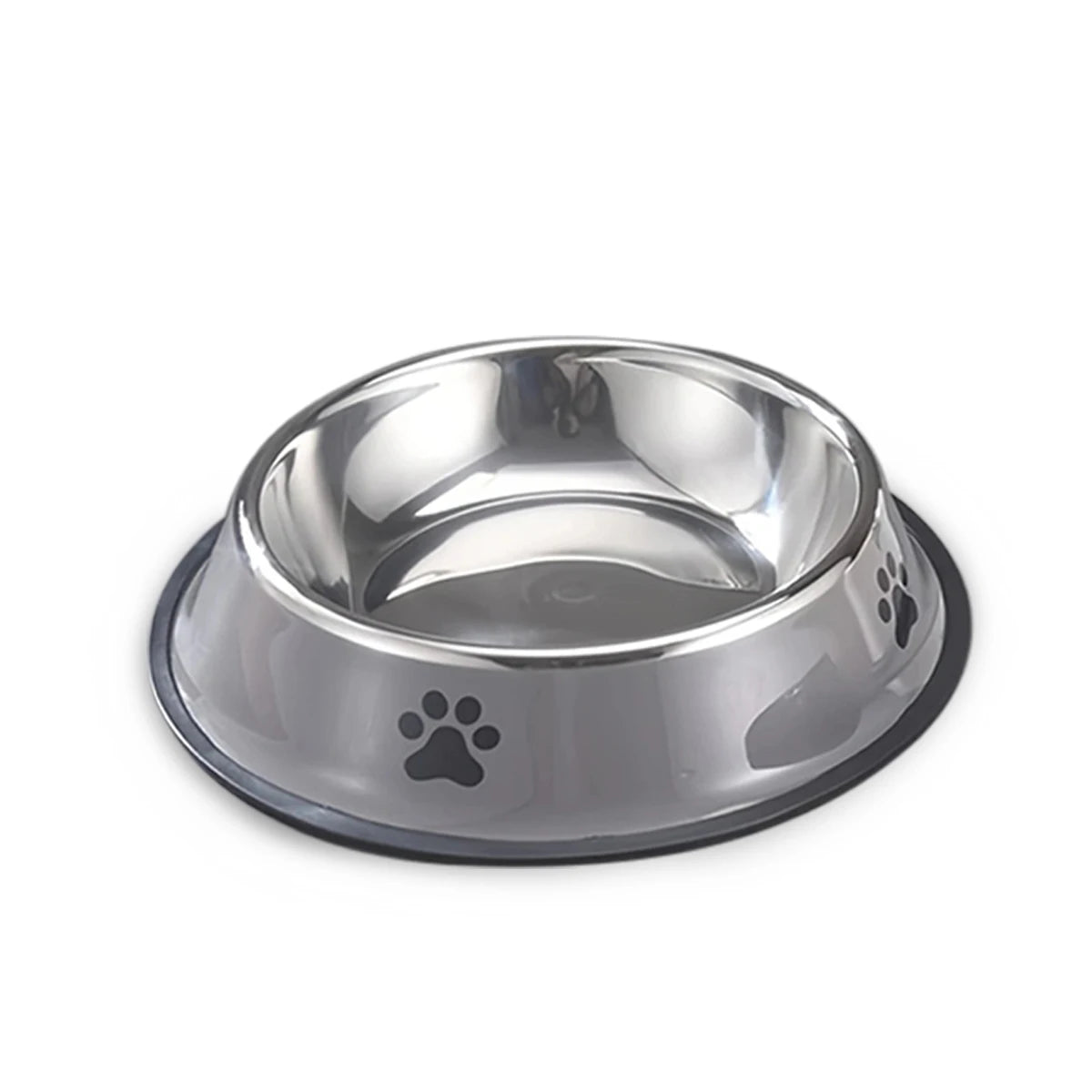Heavy-Duty Stainless Steel Pet Food Bowl – Safe, Sturdy & Ideal for Feeding!