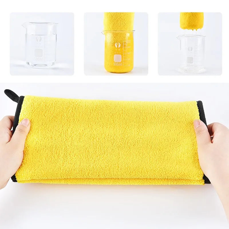 - Super Absorbent Pet Towel – Quick-Dry Comfort for Your Furry Friend!