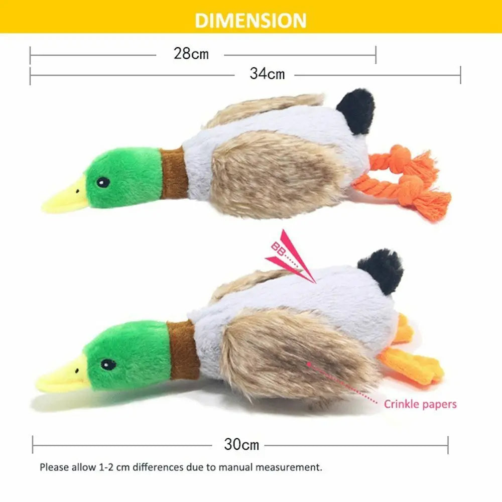 - Interactive Duck Dog Toy – Durable, Fun & Ideal for Small & Large Dogs