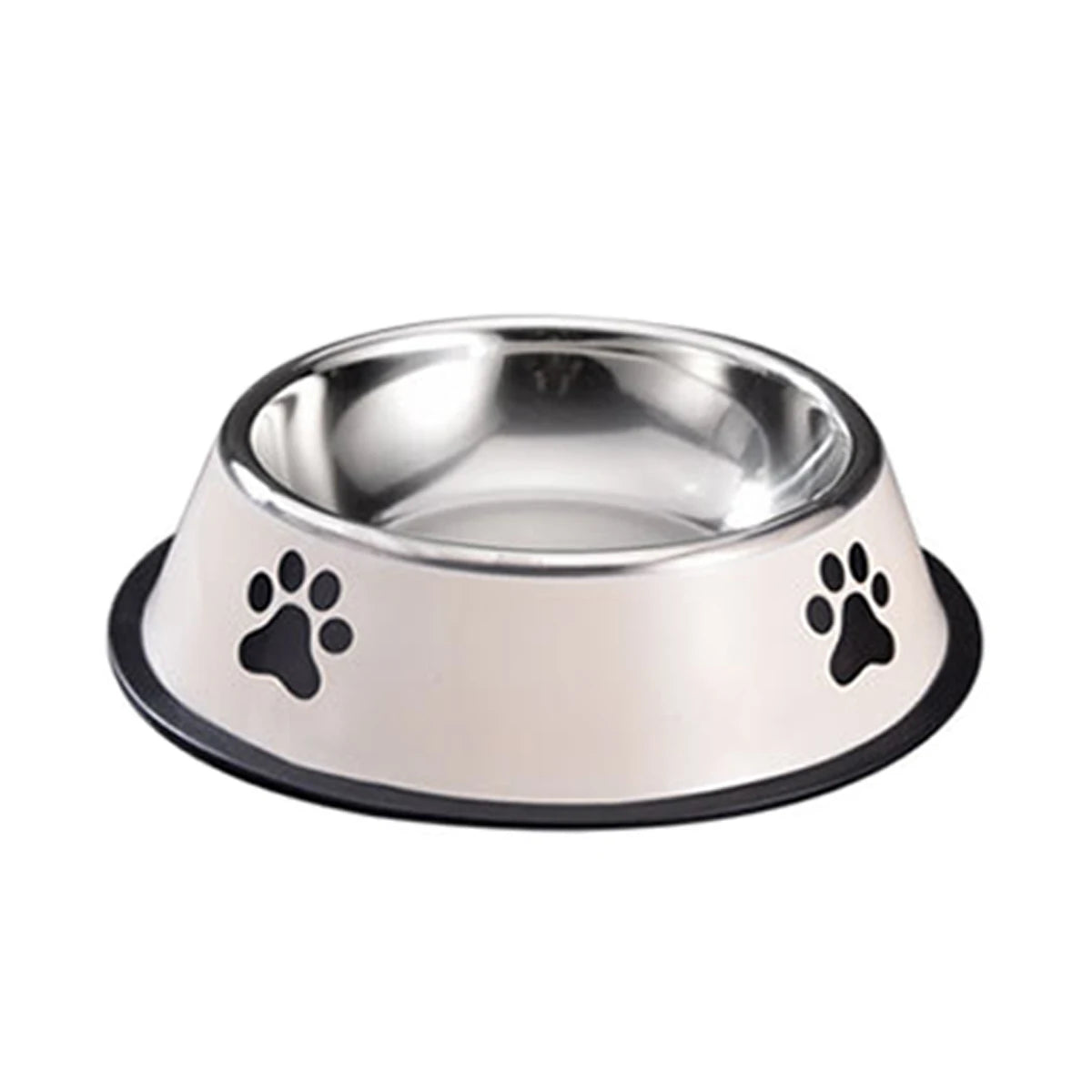 Heavy-Duty Stainless Steel Pet Food Bowl – Safe, Sturdy & Ideal for Feeding!