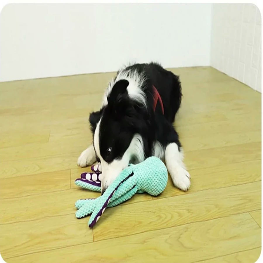 Plush Durable Octopus for Dogs – Interactive Sound & Perfect for Playtime!
