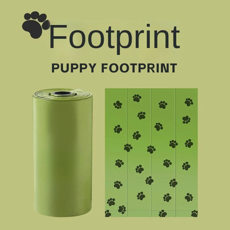 Go Green! Extra-Thick, Degradable Pet Waste Bags for Hassle-Free Cleanup!