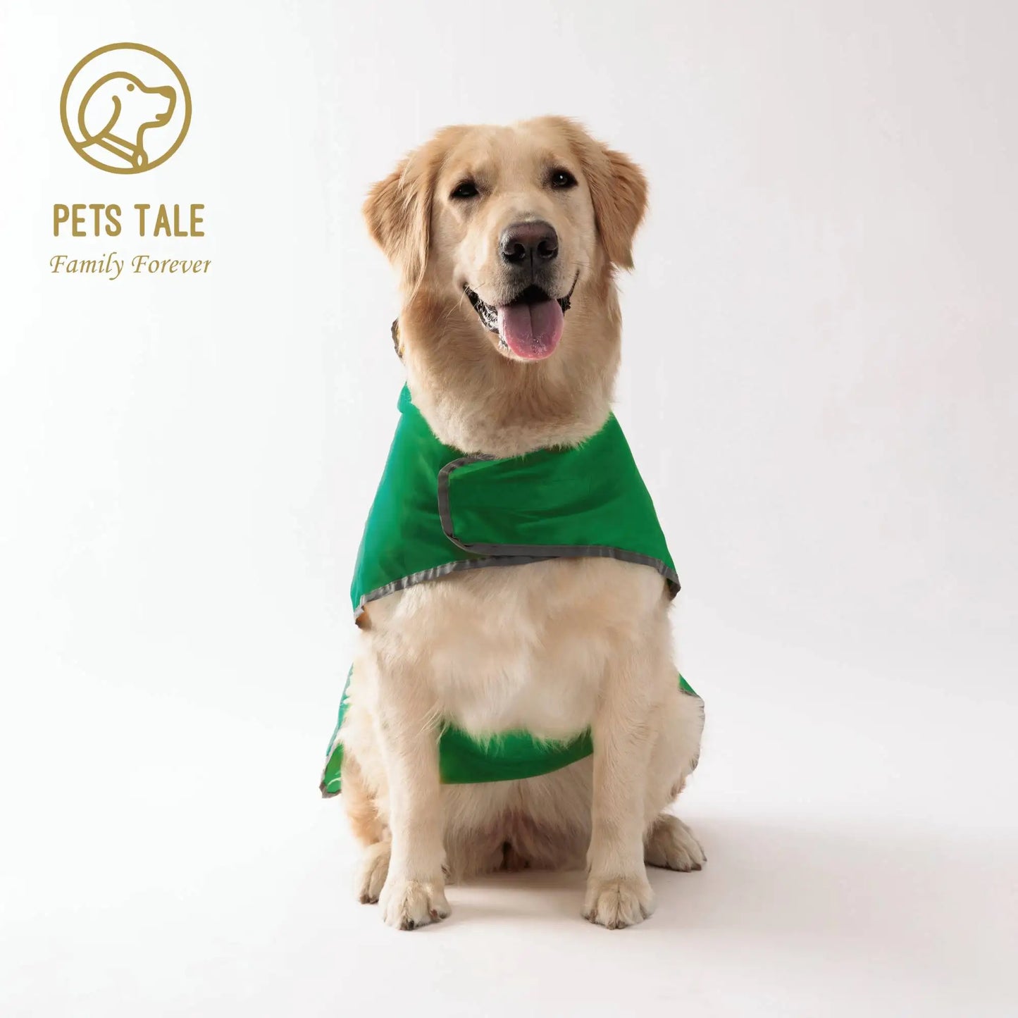 - Bright & Waterproof – Two-Way Wear Dog Raincoat for All-Weather Protection!