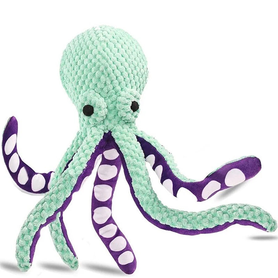 Plush Durable Octopus for Dogs – Interactive Sound & Perfect for Playtime!