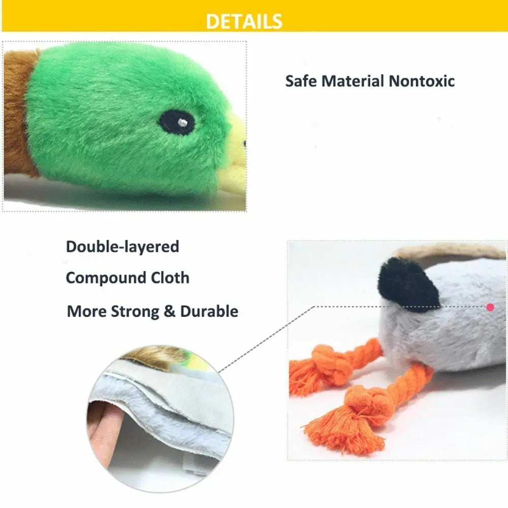 - Interactive Duck Dog Toy – Durable, Fun & Ideal for Small & Large Dogs