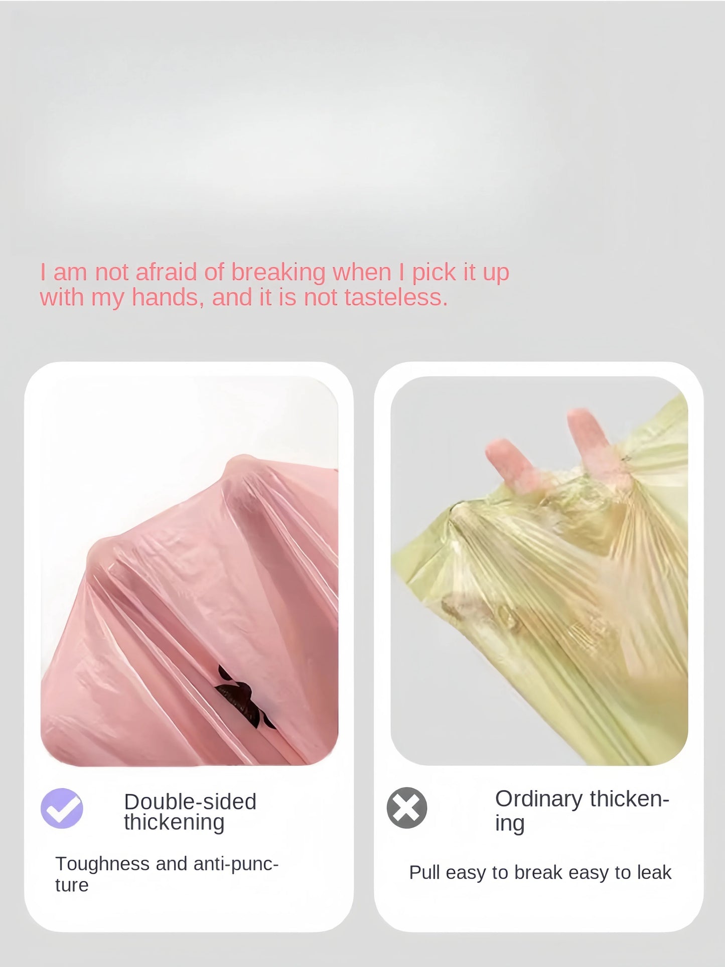 Go Green! Extra-Thick, Degradable Pet Waste Bags for Hassle-Free Cleanup!