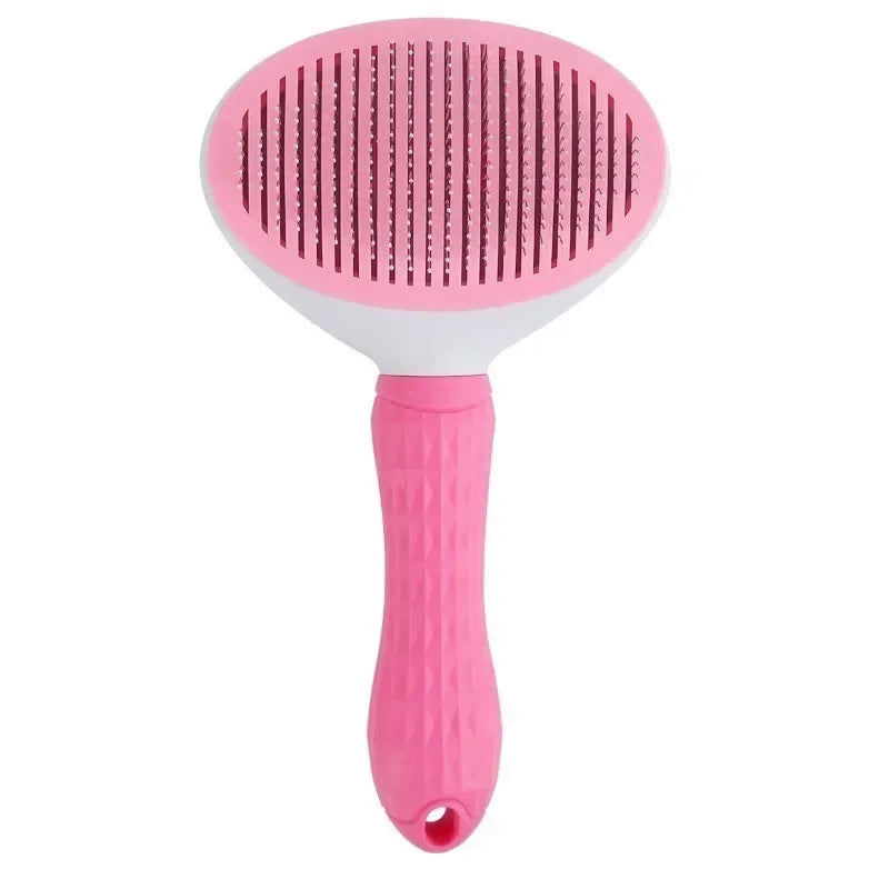 - Tangle-Free Magic! Quick-Clean Pet Hair Remover Brush for Dogs & Cats!