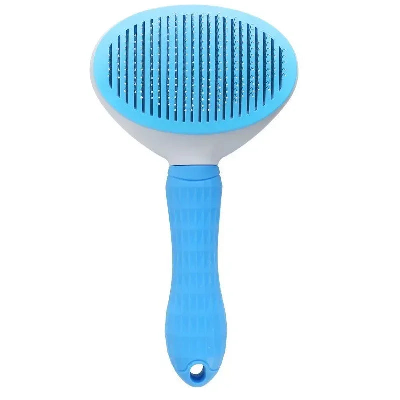 - Tangle-Free Magic! Quick-Clean Pet Hair Remover Brush for Dogs & Cats!